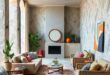 29 Inspiring Ways to Embrace Eclectic Spaces with Multi-Patterned Fabrics