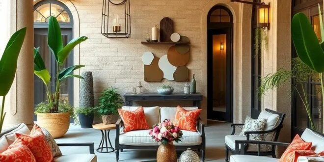 29 Stunning Art Deco Outdoor Spaces Featuring Glamorous Furniture Inspirations