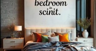 29 Inspiring Bedroom Wall Art Ideas Featuring Creative Typography Designs