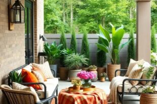 27 Inspiring Patio Decor Ideas Featuring Cozy Blankets for Ultimate Comfort