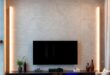 25 Inspiring Ideas for a Stunning Living Room TV Wall with LED Lighting