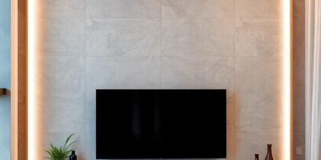 25 Inspiring Ideas for a Stunning Living Room TV Wall with LED Lighting