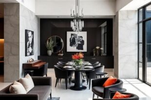25 Stunning Monochrome-Themed Luxury Dining Rooms to Inspire Your Sophisticated Style