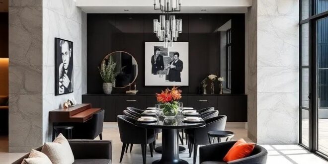 25 Stunning Monochrome-Themed Luxury Dining Rooms to Inspire Your Sophisticated Style