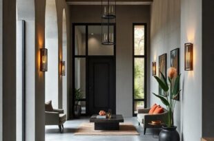 29 Enigmatic Dark Academia Entryway Designs to Inspire Your Elegant Entrance