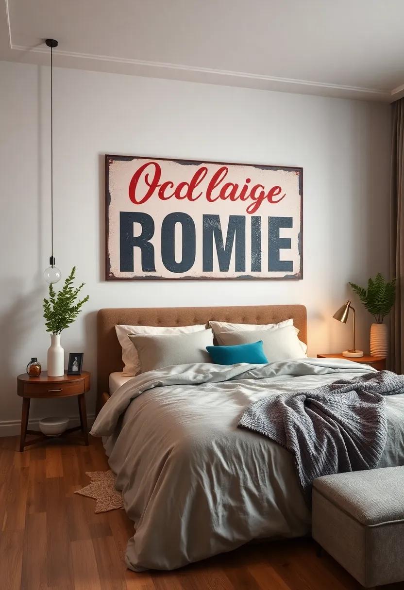 Vintage Vibes: Embrace retro charm with typography that features classic fonts and faded colors, creating a warm, nostalgic atmosphere