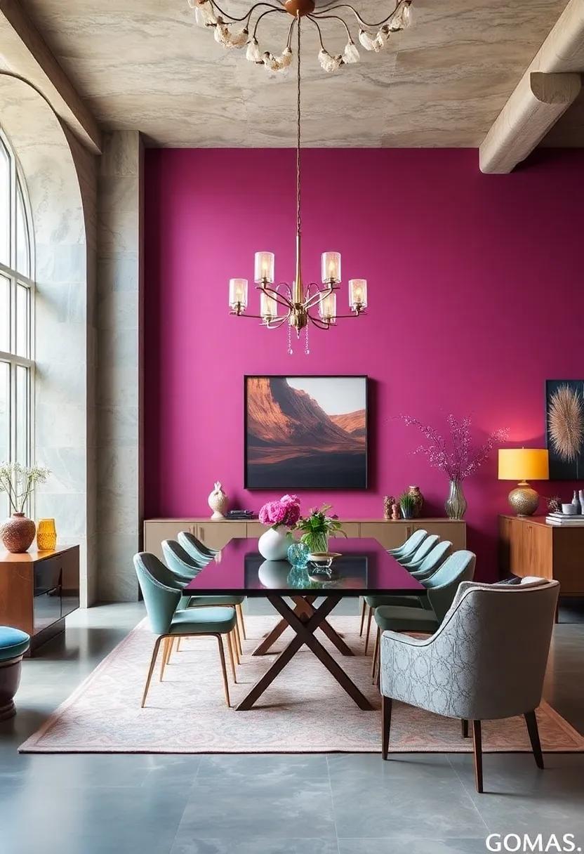 Go Bold with Color:⁤ Choose a striking wall color ‍or wallpaper⁢ to create a dramatic backdrop ‌that​ enhances your ​decor and sets the tone for the ‌room