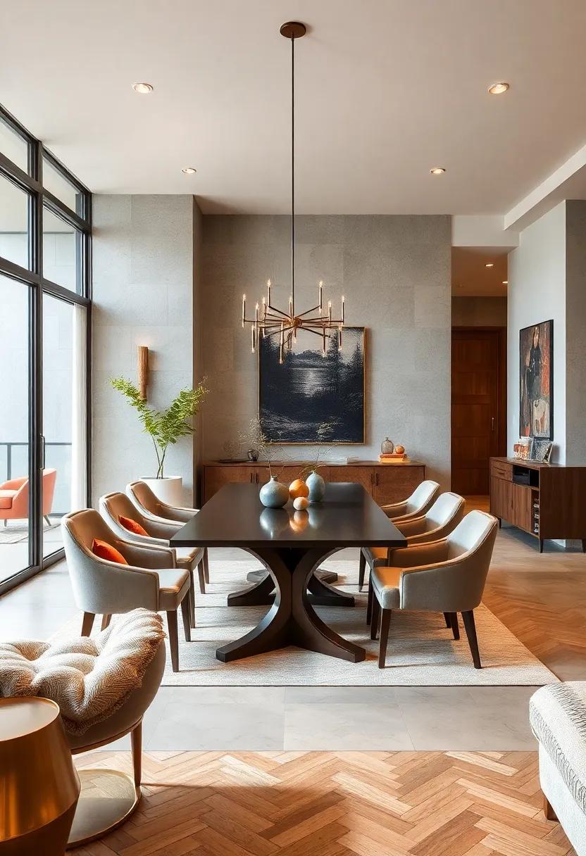 Choose the Right Size table: Measure your dining area accurately; ​a table that suits ​your space ensures comfortable movement and achieves a balanced look