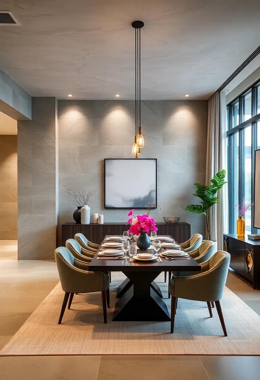 Consider‌ Acoustic Elements: Incorporate soft furnishings or⁢ sound-absorbing panels⁢ to minimize noise, ensuring a peaceful dining environment