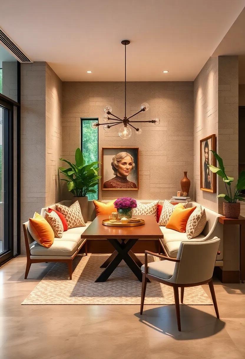 Create⁣ a cozy Nook: If space allows, establish a corner seat with cushions to encourage intimate conversations and relaxation