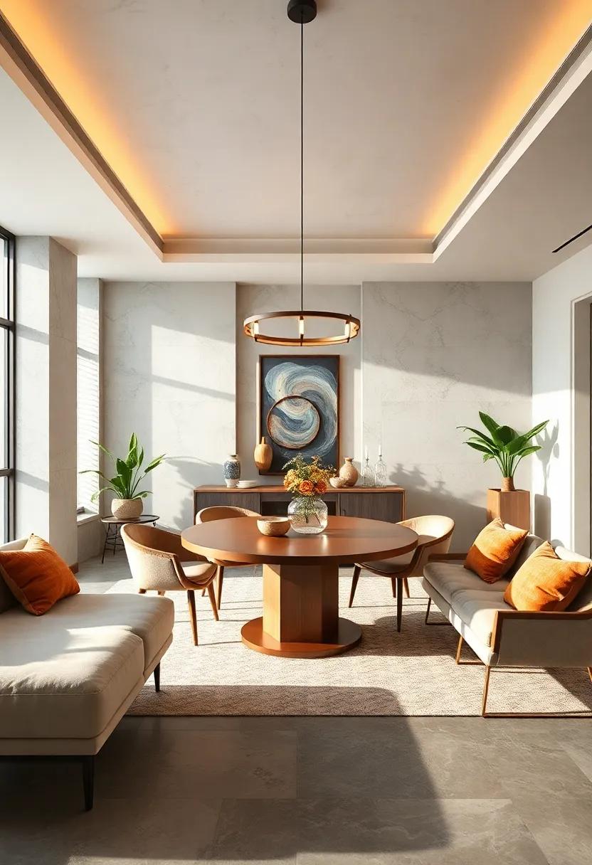 Experiment‍ with Table ‍Shape: Round tables encourage conversation, while rectangular tables can optimize longer spaces; choose what best fits your needs