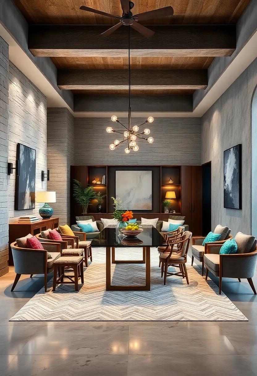 layer ‌Lighting: use a combination of overhead, ⁢task, and ambient lighting to set ⁤the mood for different occasions, from casual dinners to formal gatherings