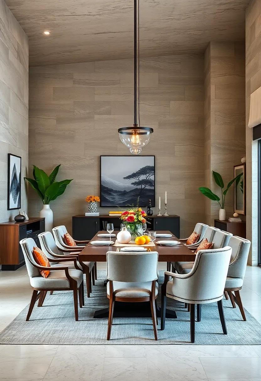 Mix‍ and Match Seating: Combine different chair styles or incorporate a stylish ‌bench to add character while accommodating varying ⁢preferences
