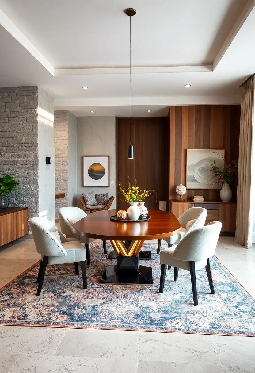 Use ​Rugs Wisely: A stylish area rug can‌ anchor the dining space, adding warmth and defining the area while enhancing‌ the ⁤overall⁢ aesthetic