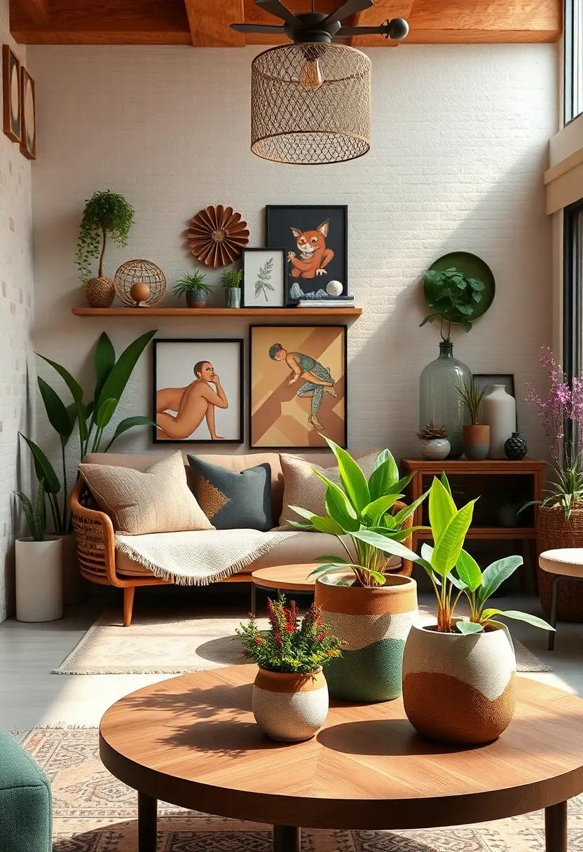 Creative Planters: Showcase greenery in style with quirky handcrafted pots that enhance the aesthetics of your plants