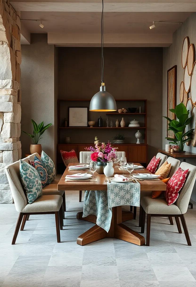 Fabric Napkin Variety: Use⁢ cloth napkins in assorted patterns for your ​dining table to set a cheerful and inviting atmosphere