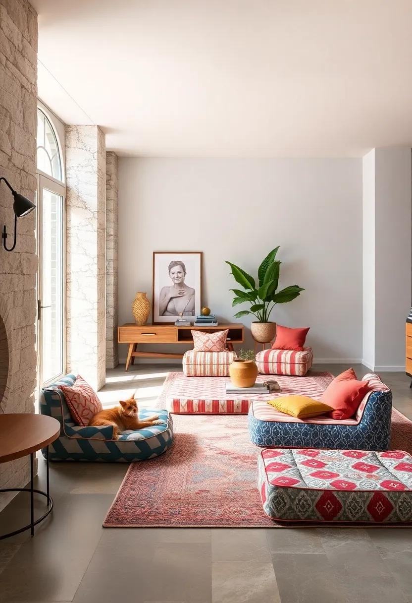Patterned Pet Beds: Let​ your furry friends⁢ join ⁣the eclectic fun with stylish,multi-patterned beds that complement ⁢your decor