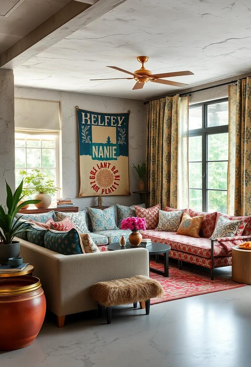 Vintage Finds: ​Incorporate vintage⁣ patterned fabrics ⁣into your‍ decor for⁢ a touch ⁣of nostalgia‌ and character