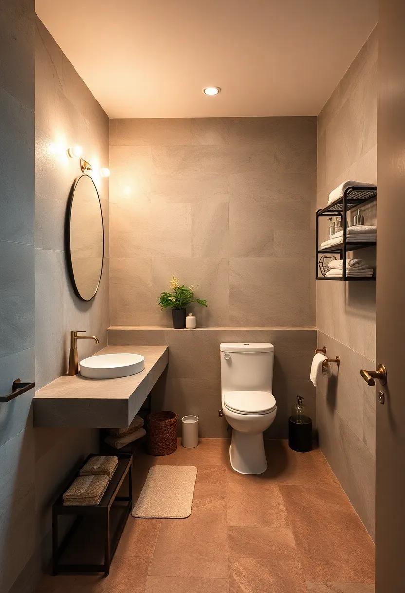 Racks for Extra Supplies: Keep extra toilet paper and toiletries ⁣in easy-to-access racks to ensure guests never run⁤ out of essentials