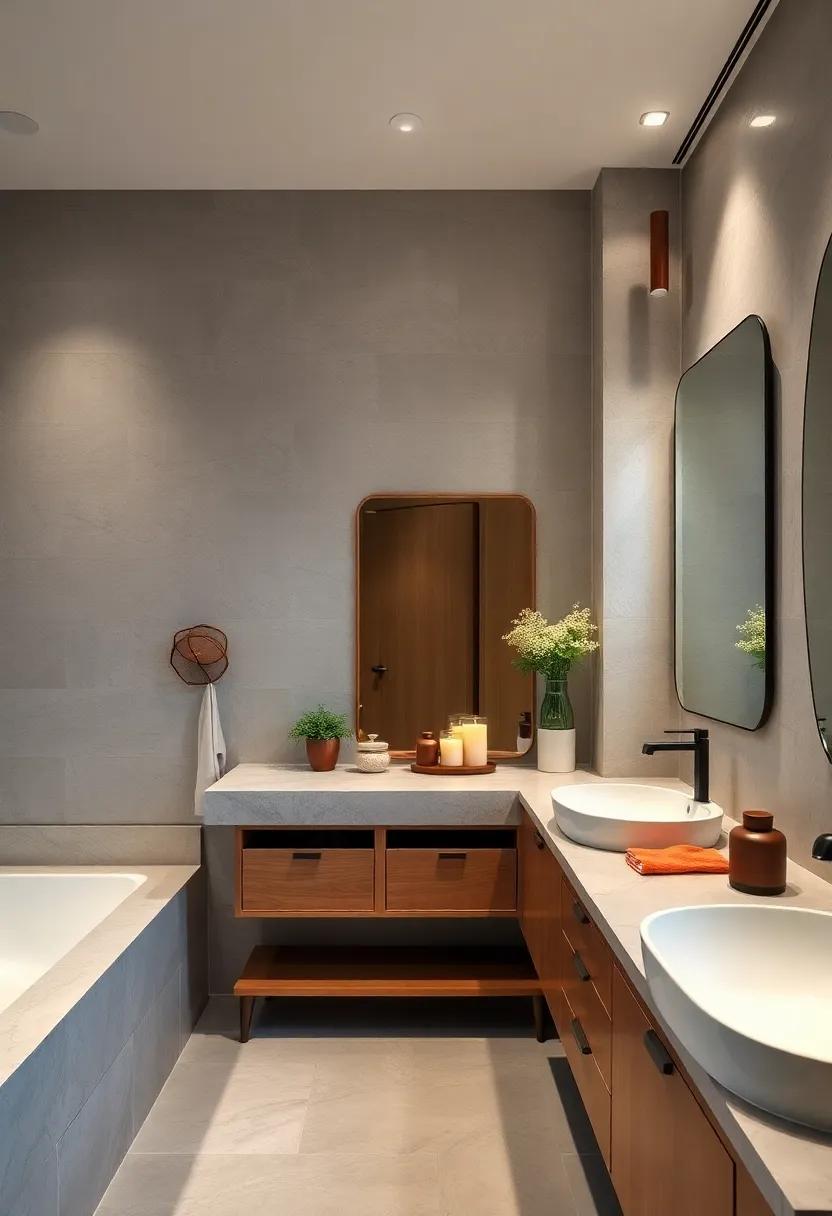 Aromatherapy Options: ⁤Introduce ⁤subtle scents through diffusers or candles, ‌promoting relaxation and making the bathroom feel more inviting