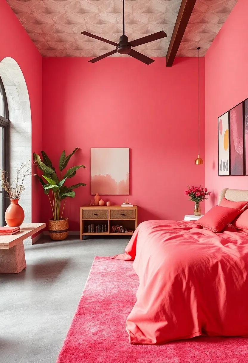 Coral Kiss: A vibrant mix of pink and ⁤orange that energizes your space and creates a cheerful atmosphere