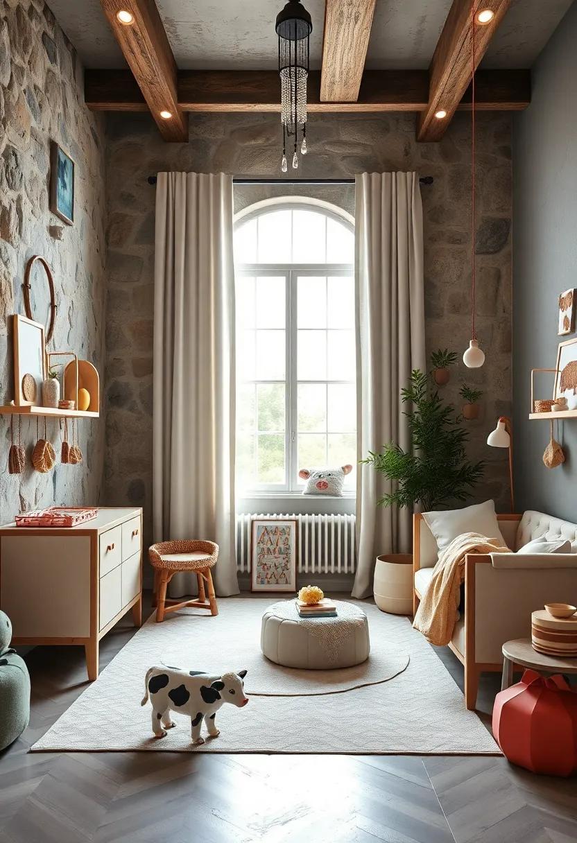 Friendly Cows: ⁣Introduce ⁤cow motifs that symbolize comfort and nurture, fostering a sense of home and warmth