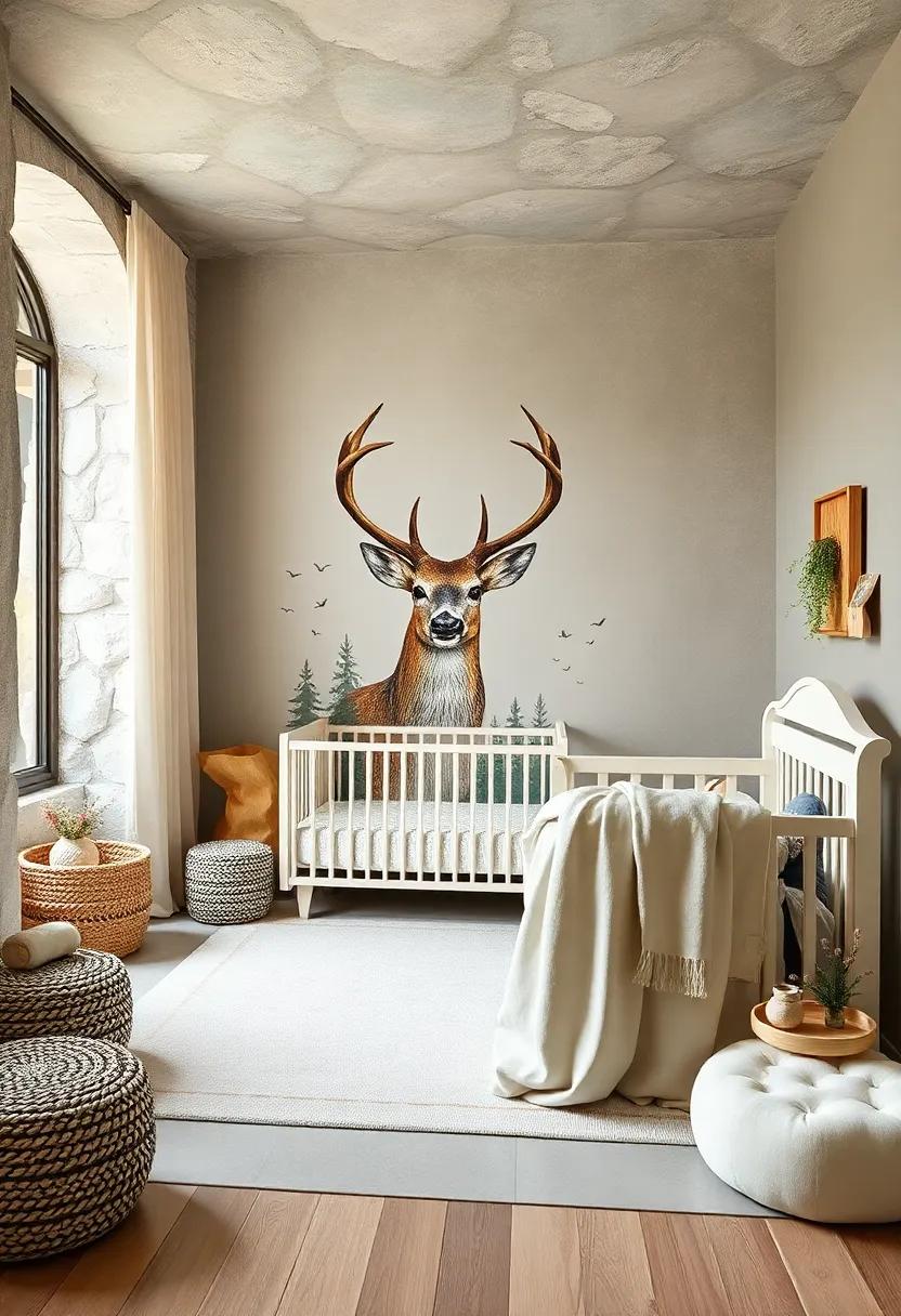 graceful Deer: Decorate with⁣ serene ⁣deer imagery, symbolizing gentleness and​ tranquility, creating⁢ a calming ⁣atmosphere for sweet dreams